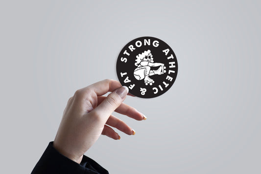 STRONG ATHLETIC & FAT STICKER